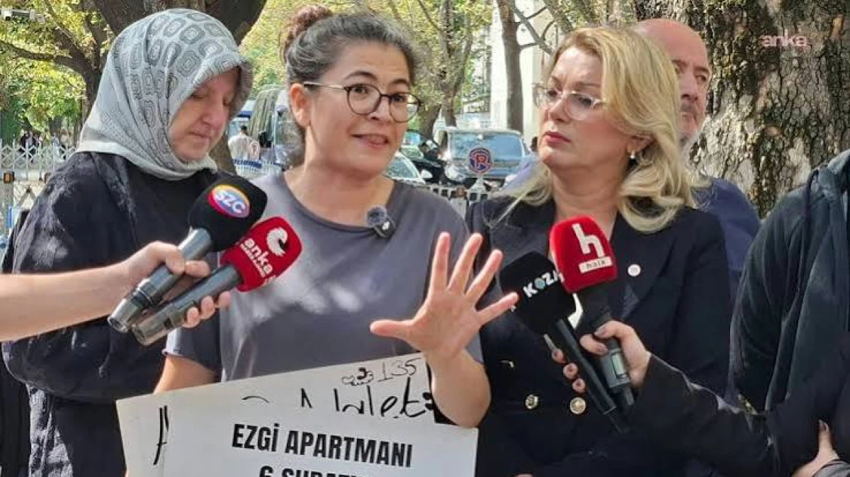 ADALET PEŞİNDE AİLELERİ PLATFORMU, ADALET BAKANLIĞI ÖNÜNDE...