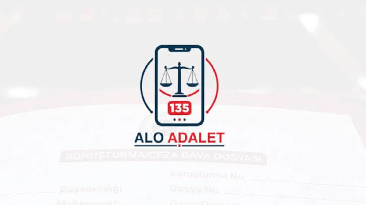 BAKAN GÜRLEK: VATANDAŞLARIMIZIN ADALET ERİŞİMİNİ KOLAYLAŞTIRAN 135 ALO ADALET HATTINI BUGÜN AÇIYORUZ