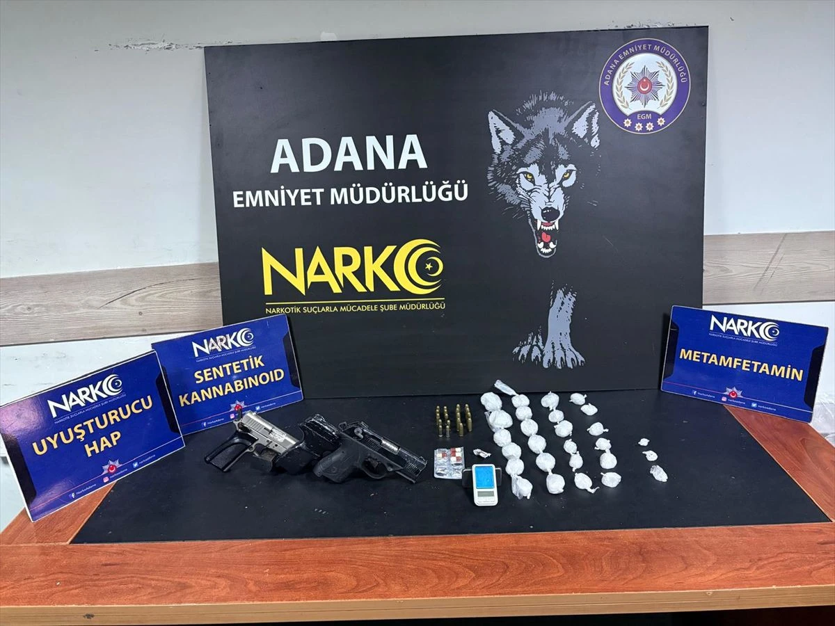 ADANA'DA UYUŞTURUCU OPERASYONUNDA GÖZALTINA ALINAN 14 ŞÜPHELİDEN 9'U TUTUKLANDI
