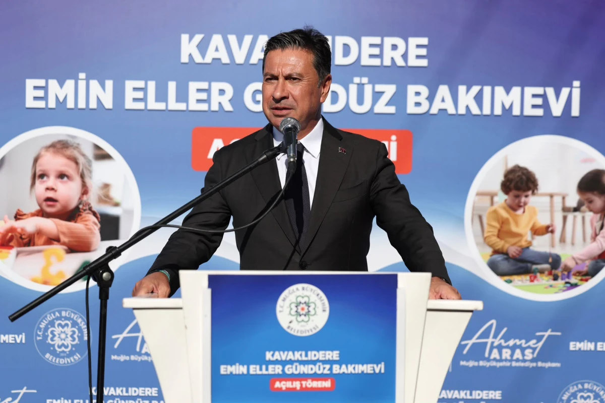MUĞLA BÜYÜKŞEHİR’İN 9’UNCU GÜNDÜZ BAKIMEVİ KAVAKLIDERE’DE AÇILDI